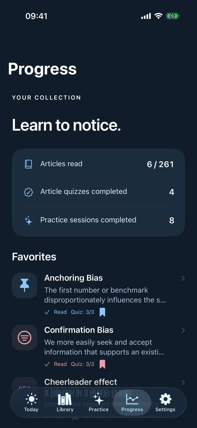 Biases — schermata 9